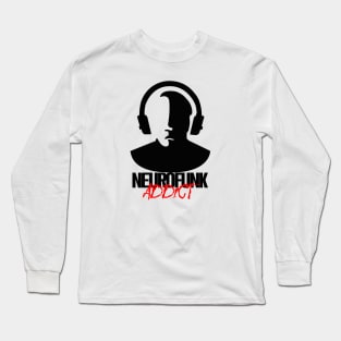 Neurofunk Addict - Black Long Sleeve T-Shirt